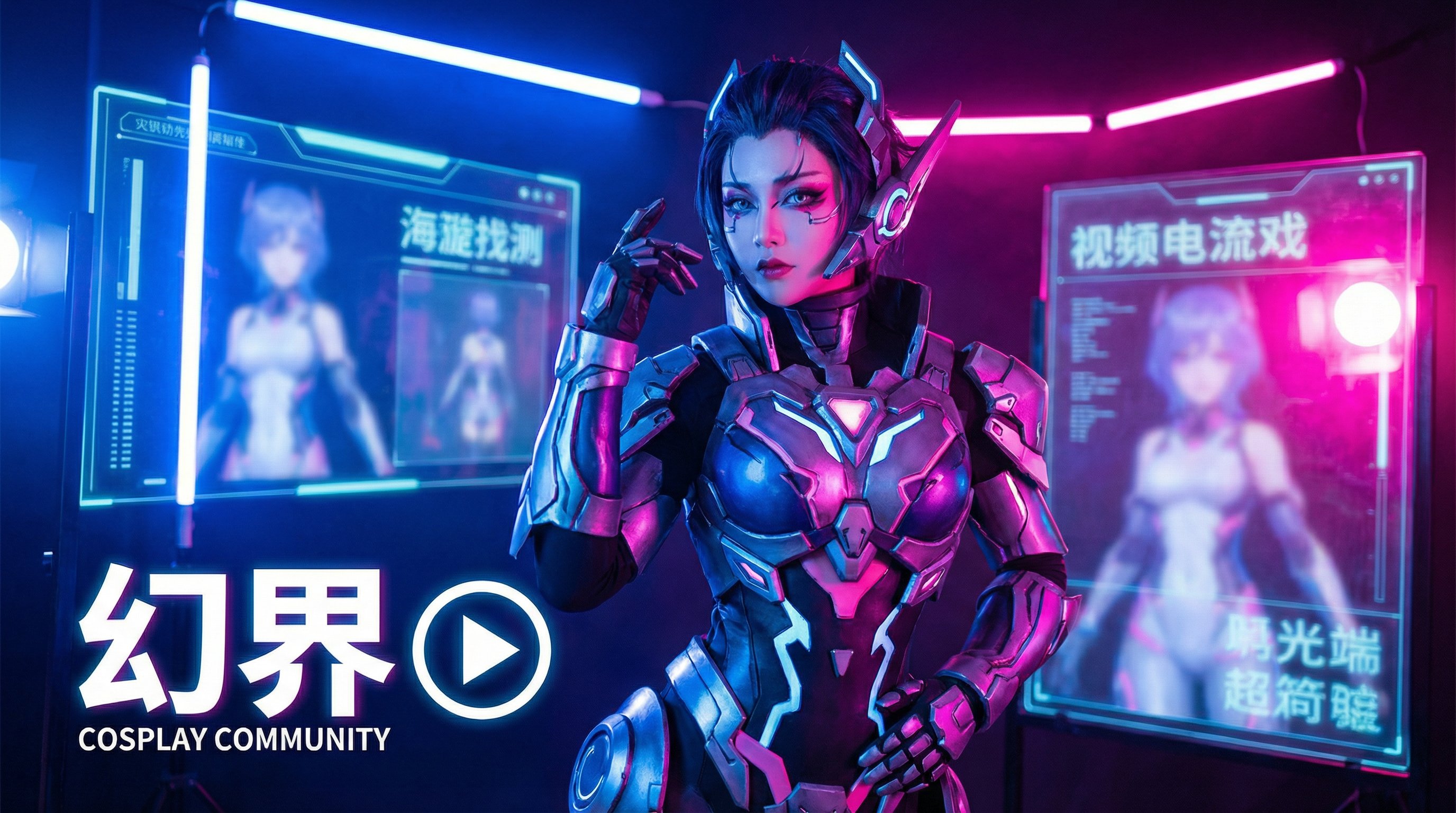 草莓视频赛博cosplay视频